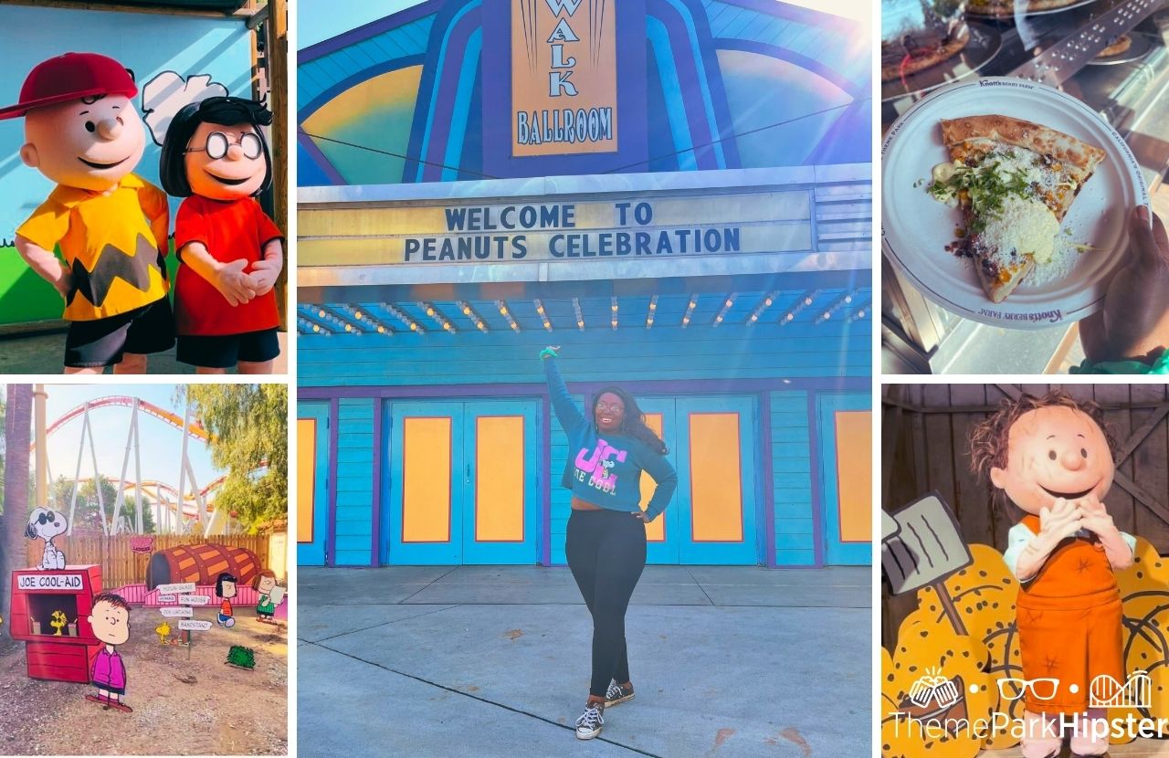 Knott's Berry Farm in California Peanuts Celebration with Victoria Wade