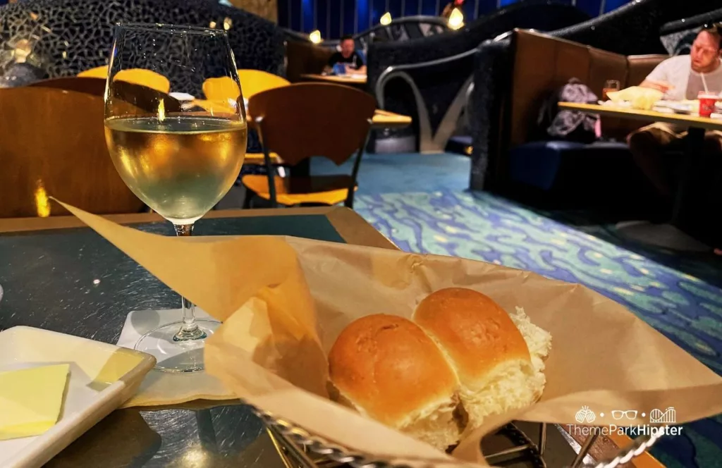 Coral Reef Restaurant at Epcot in Disney World Bread and Wine