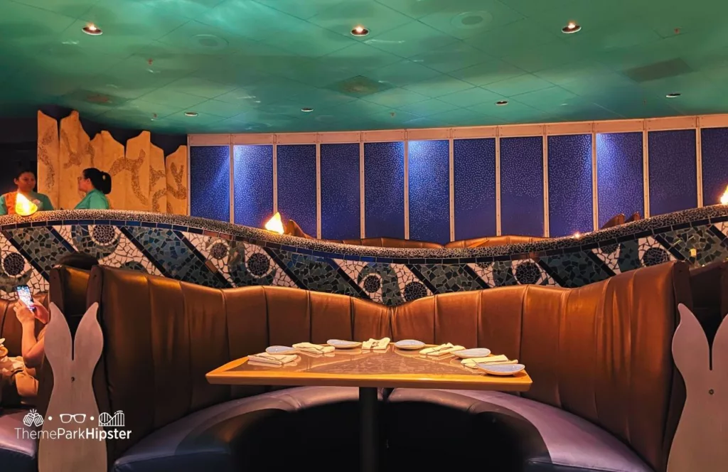 Coral Reef Restaurant at Epcot in Disney World Dining Room