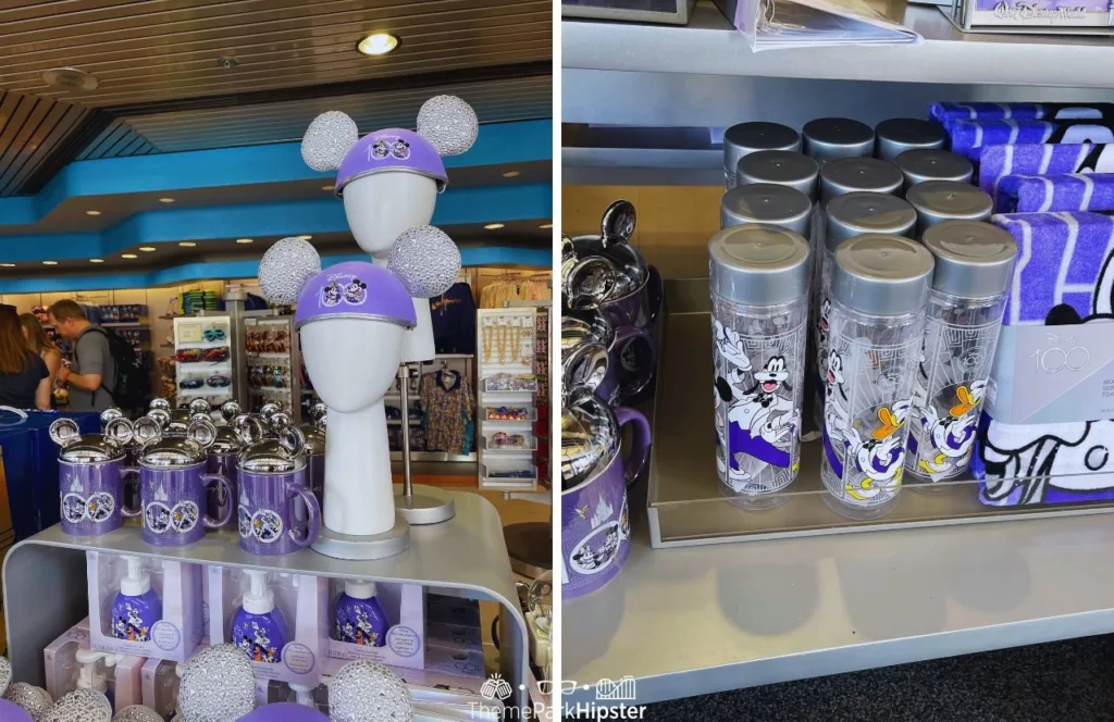 Epcot Flower and Garden Festival 2023 Disney 100th Anniversary merchandise with Mickey Ears and Cups (2)