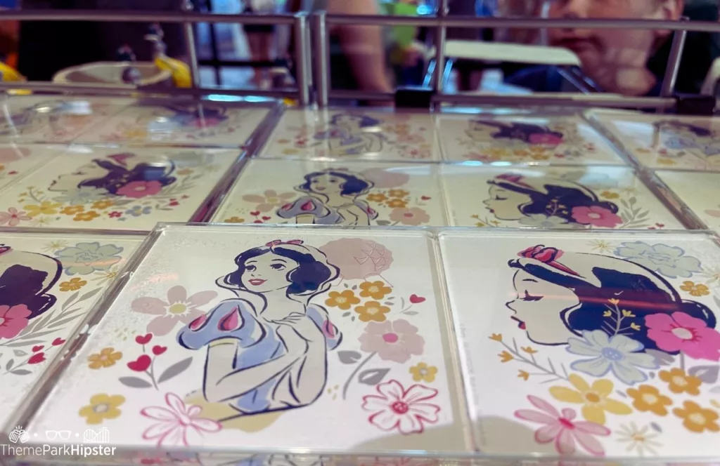 Epcot Flower and Garden Festival 2023 Merchandise Snow White Cup Coasters
