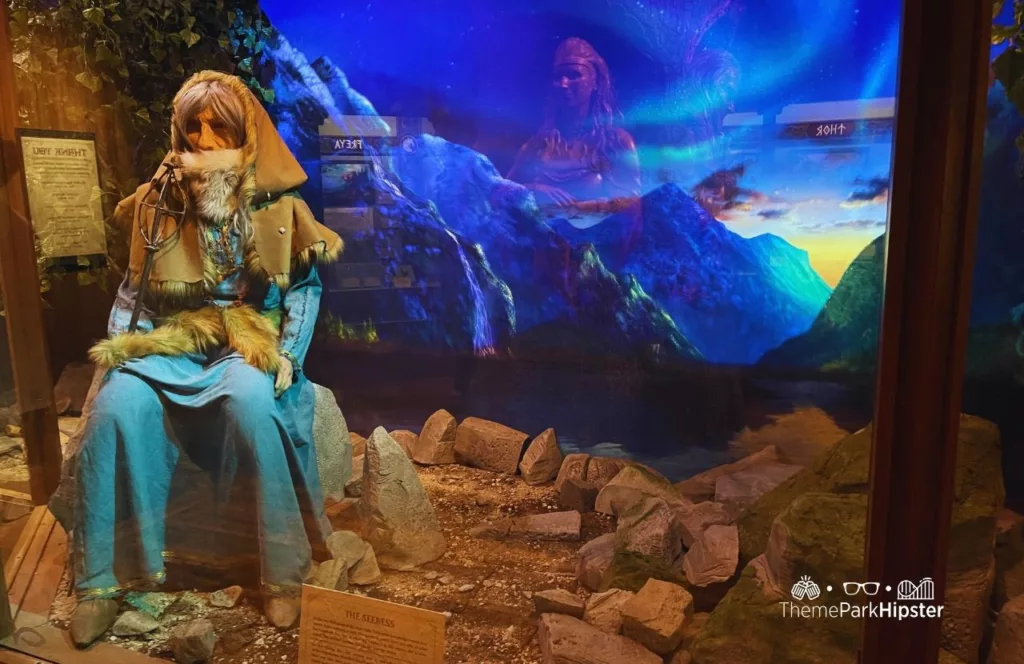 Epcot Norway Pavilion Gods and Vikings Pavilion Display at Walt Disney World