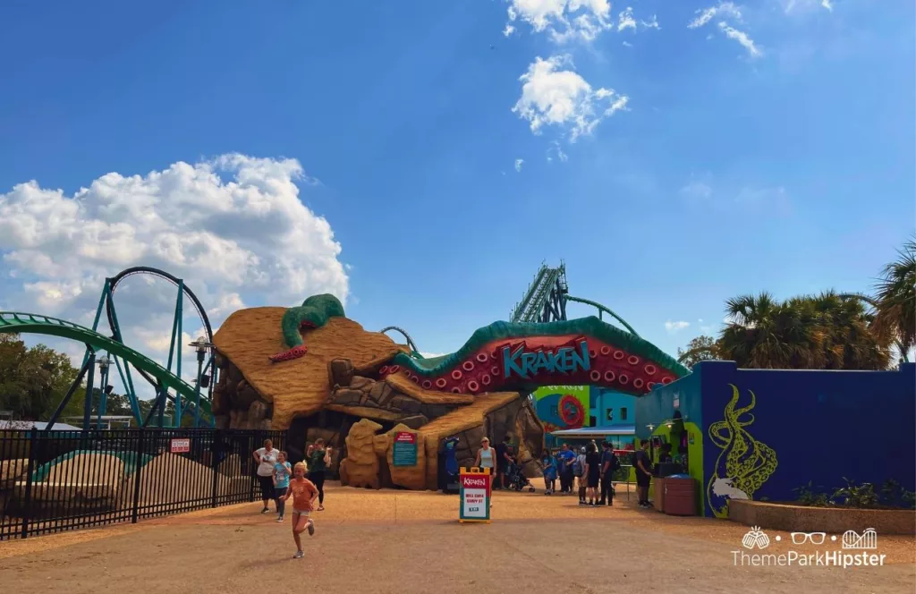 SeaWorld Orlando Resort Kraken Roller Coaster. Keep reading for the best things to do at SeaWorld.