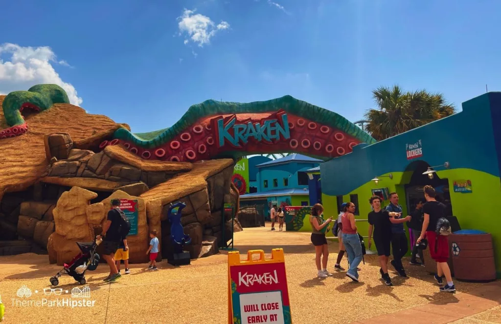 SeaWorld Orlando Resort Kraken Roller Coaster
