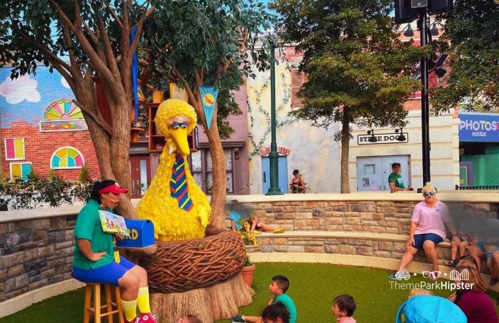 SeaWorld Orlando Resort Sesame Street Land  Big Bird's Christmas Storytime