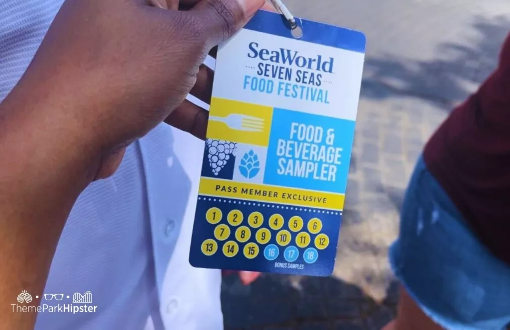 SeaWorld Orlando Resort Seven Seas Food Festival Food and Beverage Sampler Lanyard. Keep reading for the best things to do at SeaWorld.