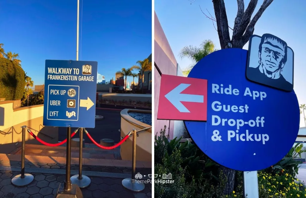 Universal Studios Hollywood Frankenstein Parking Lot and Ride Share Drop Off. Keep reading to get the best Universal Studios Hollywood Tips, Tricks and Secrets!
