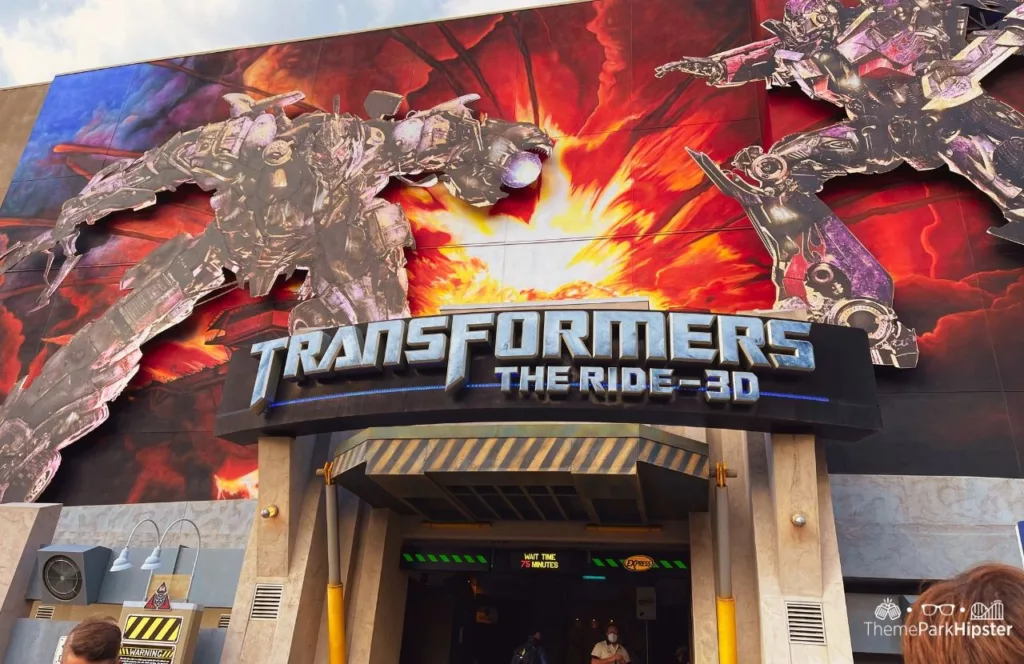 Universal Studios Hollywood Transformers the Ride 3D. Keep reading to get the full guide on which is better Universal Studios Hollywood vs Disneyland.