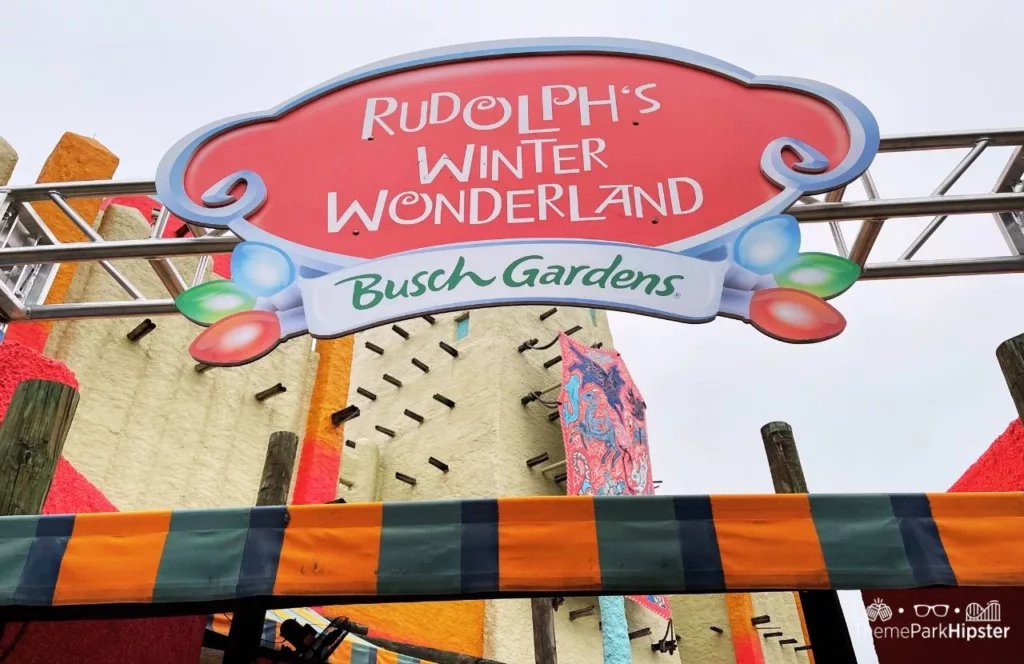 Busch Gardens Tampa Bay Christmas Town Rudolphs Winter Wonderland