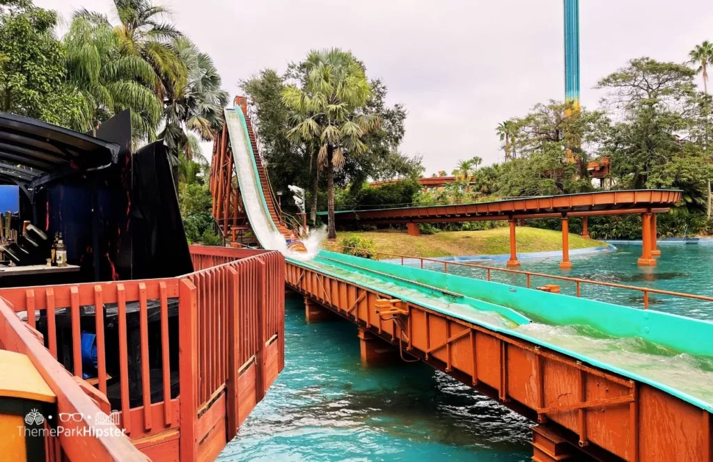 Busch Gardens Tampa Bay Stanley Flume Water Ride. Keep reading to learn about the Summer Nights celebration for Busch Gardens 4th of July and Independence Day.