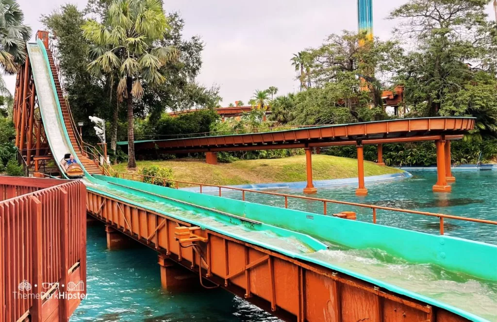Busch Gardens Tampa Bay Stanley Flume Water Ride. Want the perfect Busch Gardens itinerary? Keep reading to see is one day enough for busch gardens tampa.