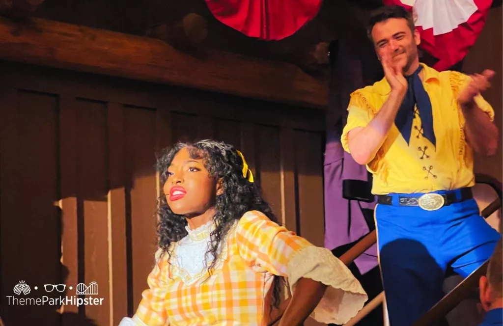 Flora Long and Jim Handy Disney Wilderness Lodge Resort Hoop Dee Doo Musical Revue. One of the best shows at Disney World.