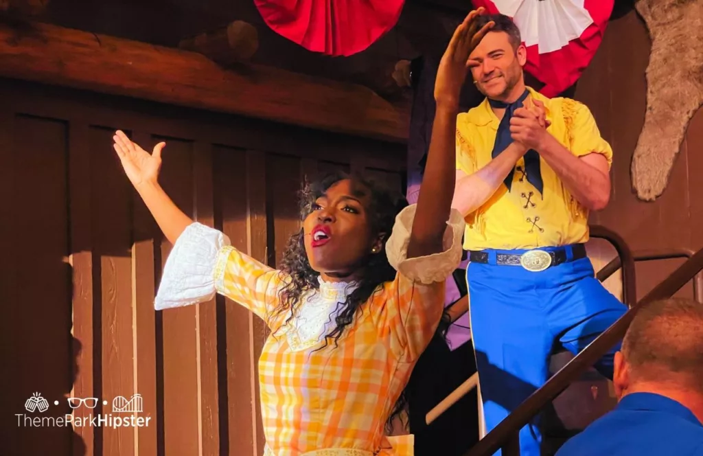 Flora Long and Jim Handy Disney Wilderness Lodge Resort Hoop Dee Doo Musical Revue Review