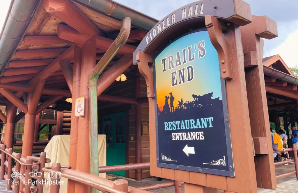 Disney Wilderness Lodge Resort Trails End Restaurant