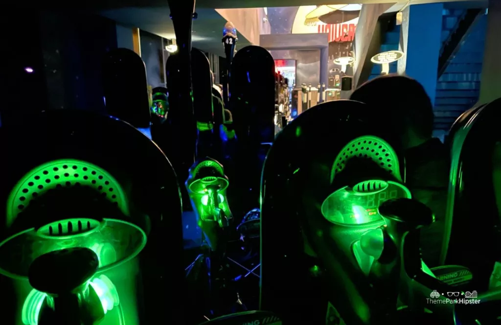 Universal Orlando Resort Men in Black Alien Attack Ride vehicle one of the best rides at Universal Studios Florida