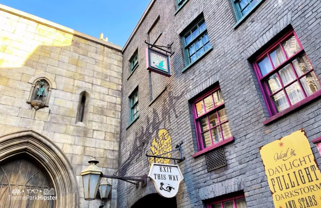 Universal Orlando Resort Wizarding World of Harry Potter Diagon Alley in Universal Studios Florida Exit