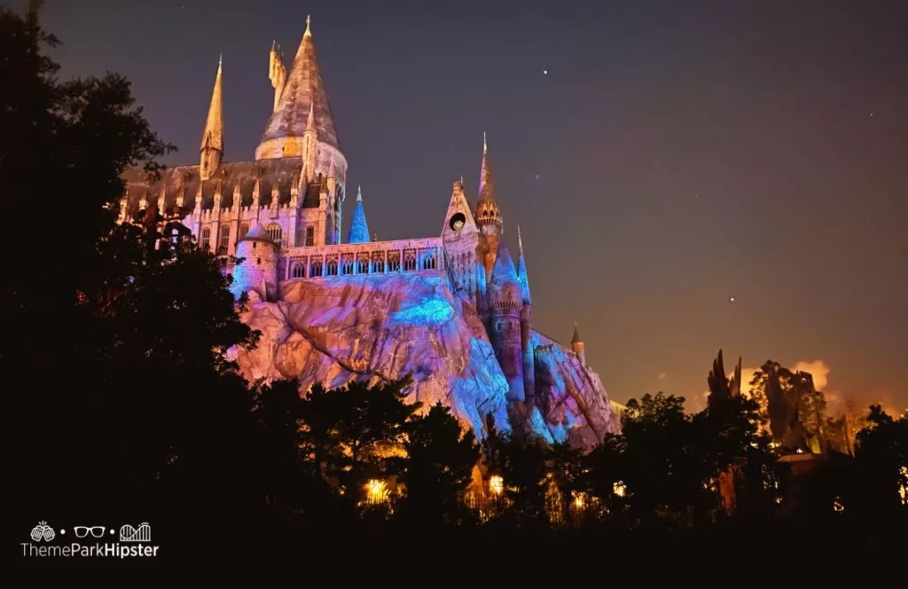 Universal Orlando Resort Wizarding World of Harry Potter Hogsmeade and the Forbidden Journey Ride in Hogwarts Castle Islands of Adventure 
