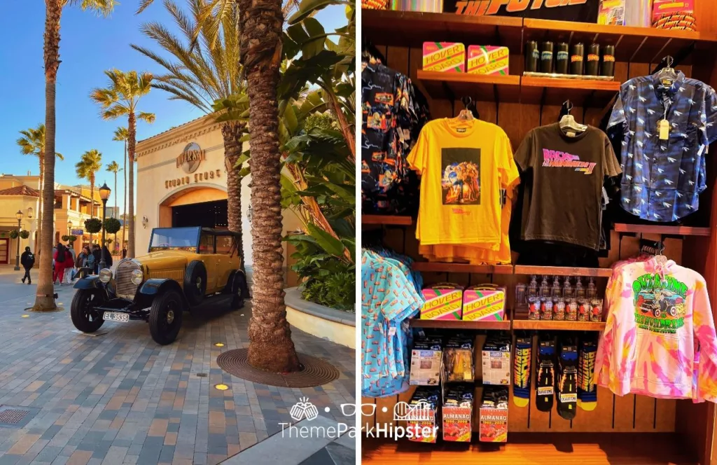 Universal Studios Hollywood Studio Store and Back to the Future Merchandise