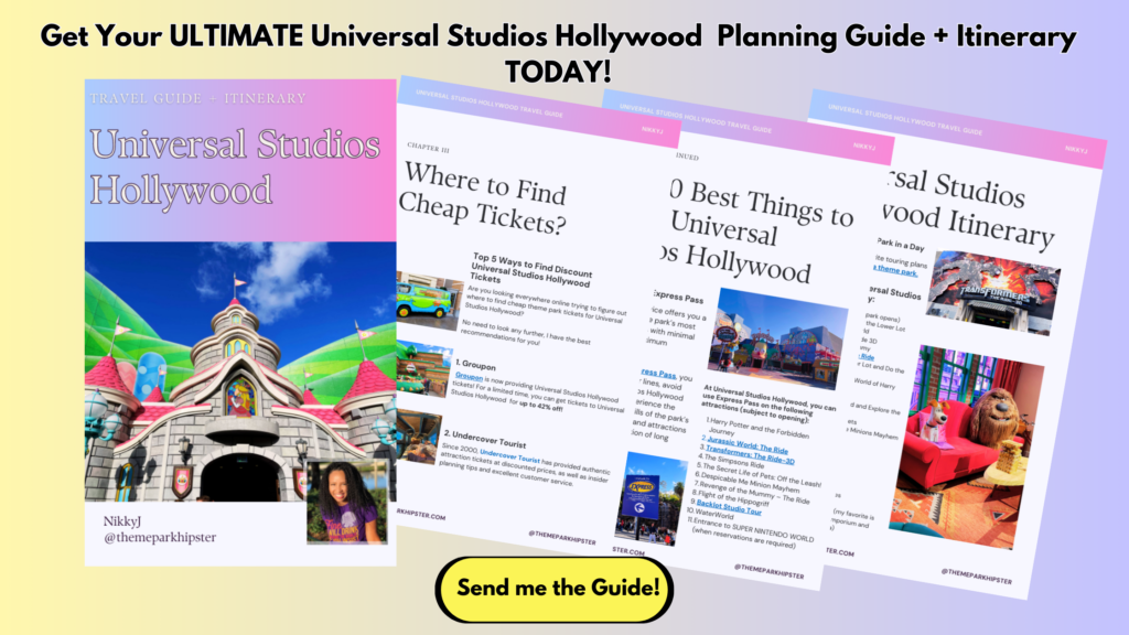 Universal Studios Hollywood Guide Blog Banner