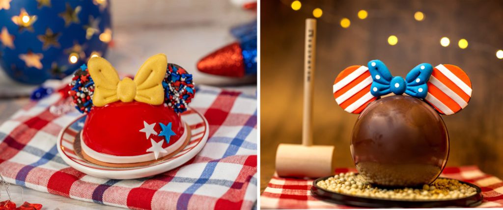 2024 4th of july foodie guide Disney World Disney Springs Minnie Mouse Dome and Chocolate Pinata