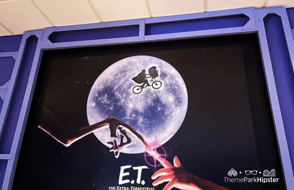 E.T. Adventure Ride at Universal Studios Florida Logo and Movie Art