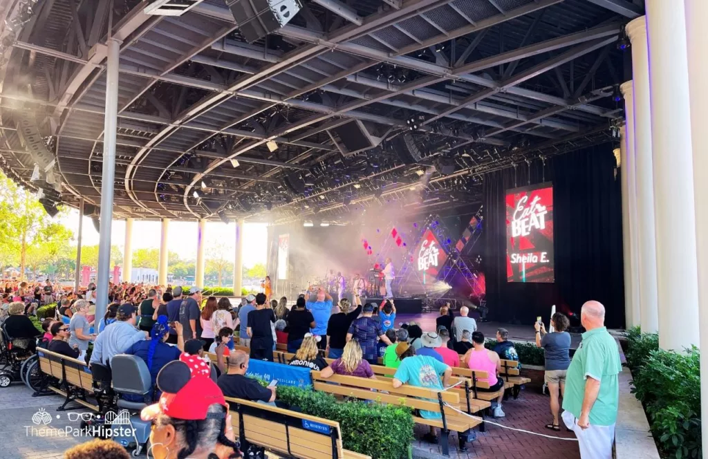 Epcot Food and Wine Festival at Disney World Eat to the Beat Concert with Shelia E