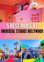 5 BEST Universal Studios Hollywood Attractions for Solo Travelers ...