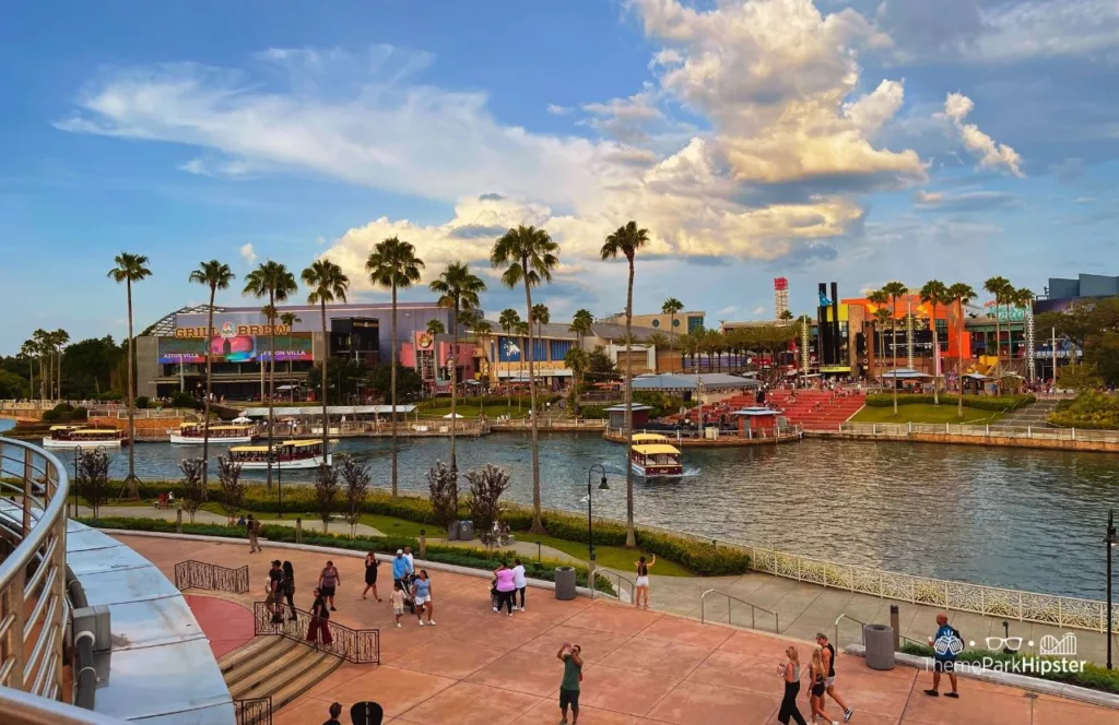 Universal Orlando Resort View of CityWalk from Hard Rock Cafe
