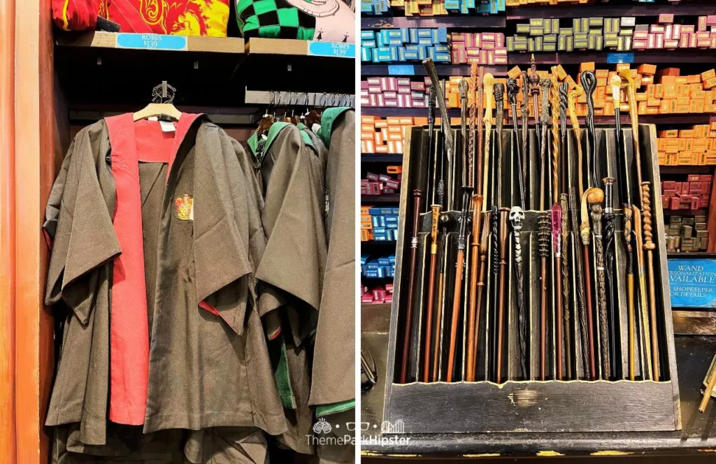 Universal Orlando Resort Wizarding World of Harry Potter Merchandise Robes and Wands