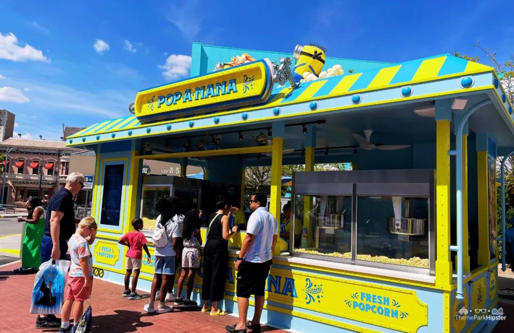 Universal Studios Florida Minion Land Pop A Nana Popcorn Stand