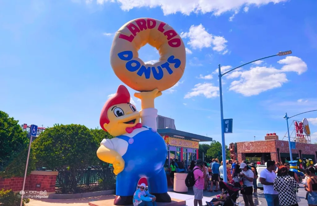 Universal Studios Orlando Florida Lard Lad Donuts in Simpsons Land Springfield U.S.A