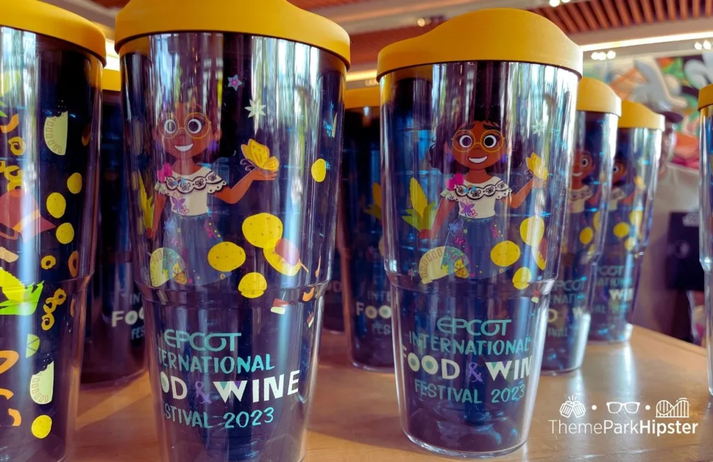 Epcot Food and Wine Festival Merchandise at Disney Encanto Cup Mug. One of the best gifts to buy from Walt Disney World.