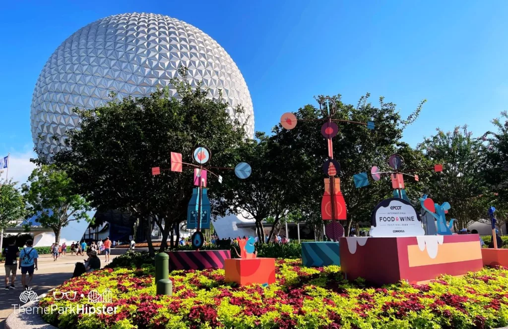 2023 Epcot Food and Wine Festival at Disney Spaceship Earth