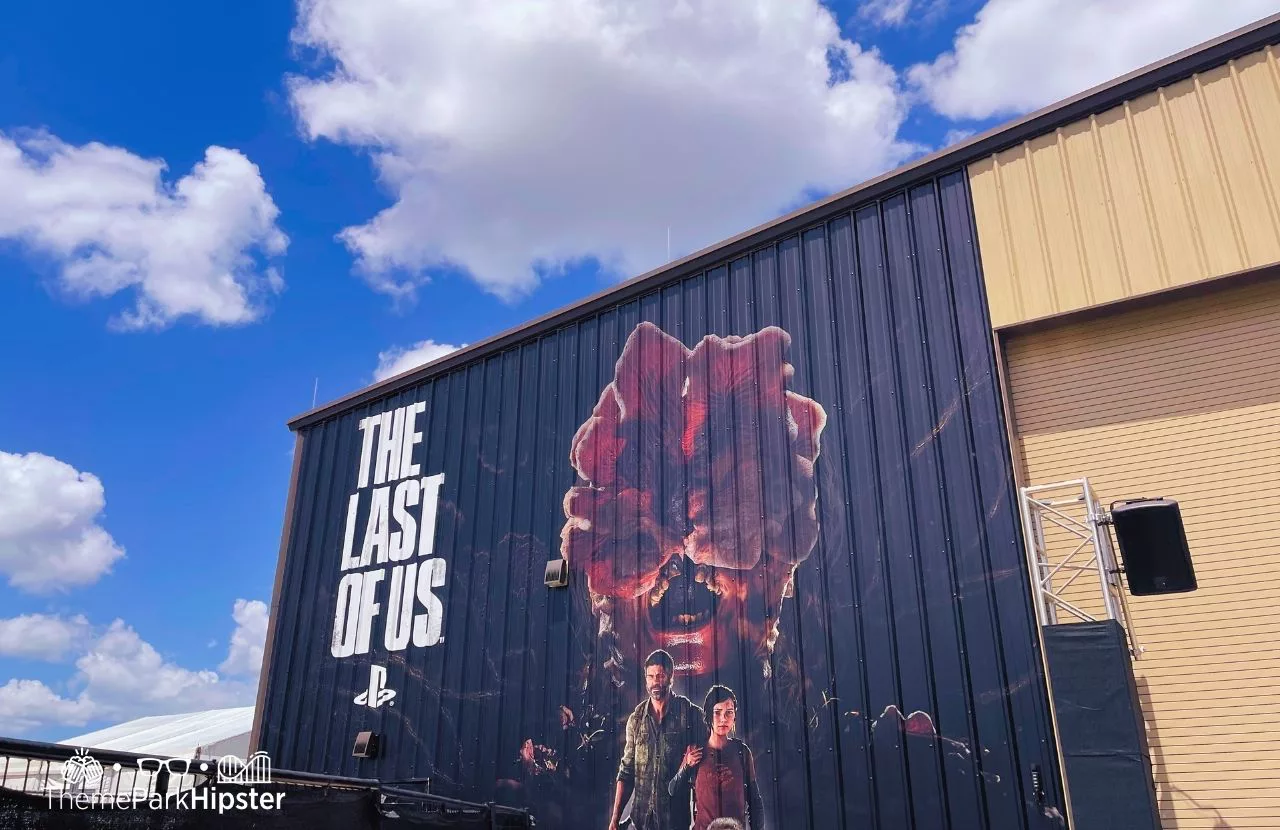 2023 Halloween Horror Nights Unmasking the Horror Tour Lights on at HHN 32 Universal Studios Florida The Last of Us House