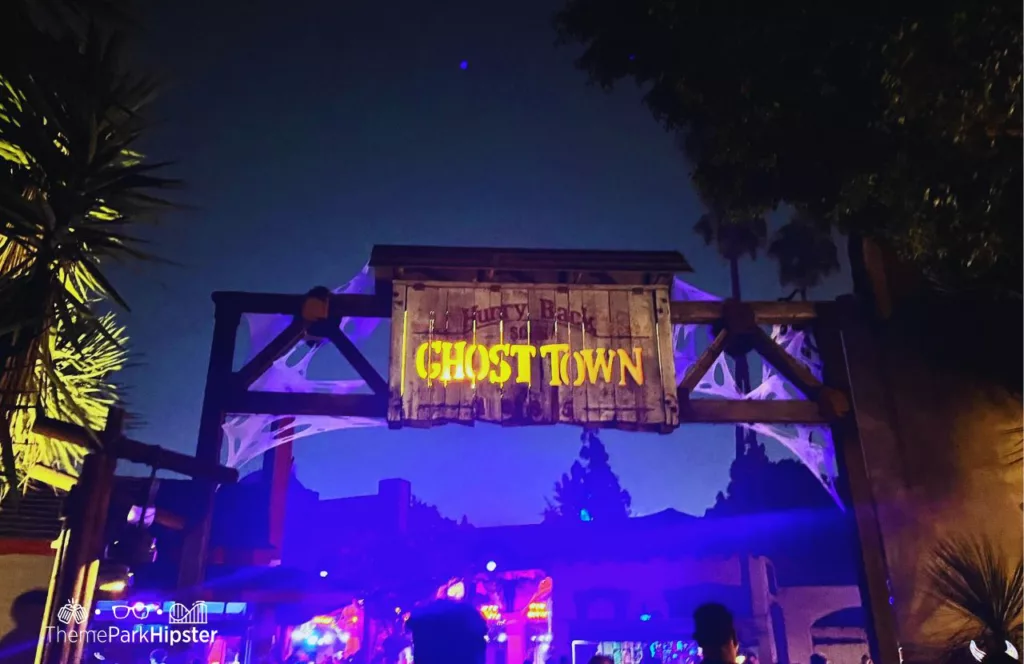 2023 Knott's Scary Farm at Knott's Berry Farm in California Ghost Town Scare Zone