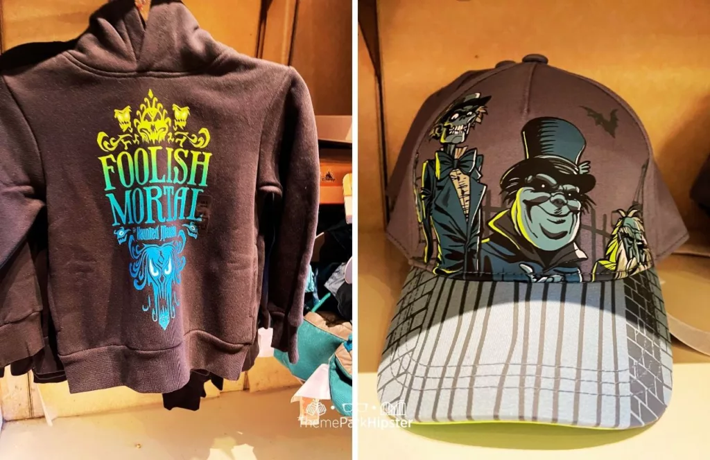 Disney Haunted Mansion Merchandise at Magic Kingdom Theme Park Sweater and Hat