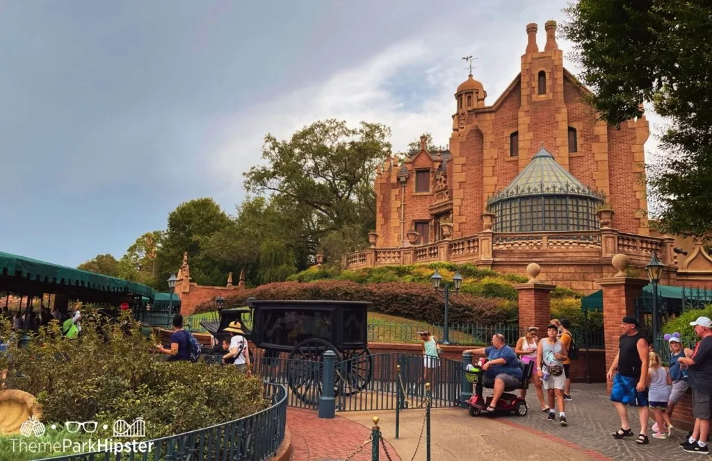 Disney Magic Kingdom Theme Park Haunted Mansion.