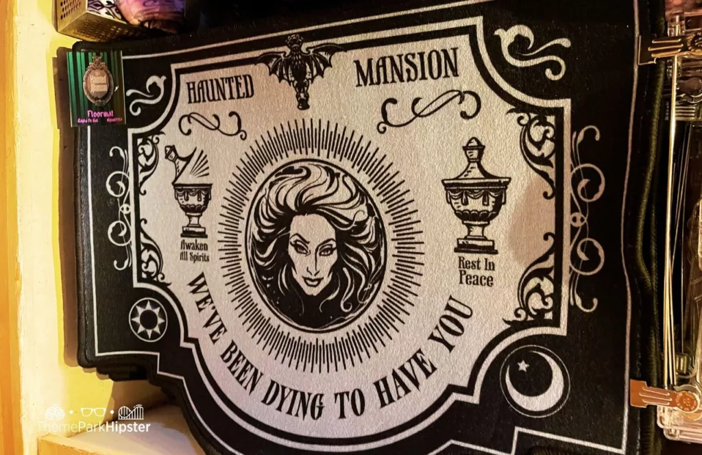 Disney Memento Mori Store Haunted Mansion Merchandise at Magic Kingdom Theme Park Door Mat