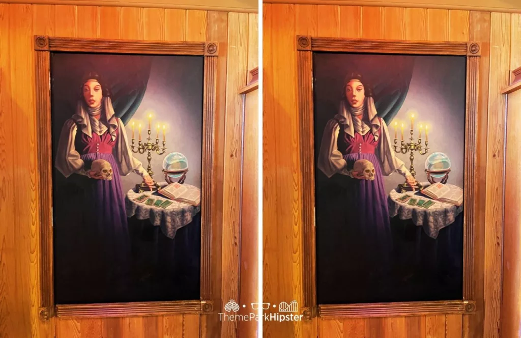 Disney Memento Mori Store Haunted Mansion Merchandise at Magic Kingdom Theme Park Madame Leota Painting