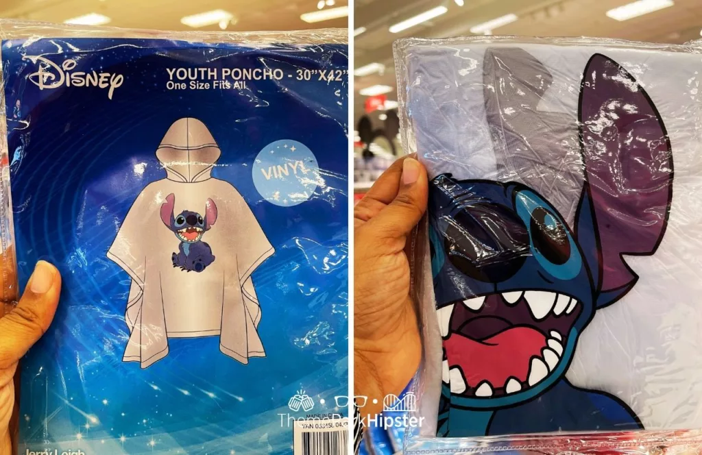 Disney Rain Poncho at Target with Lilo and Stitch Character