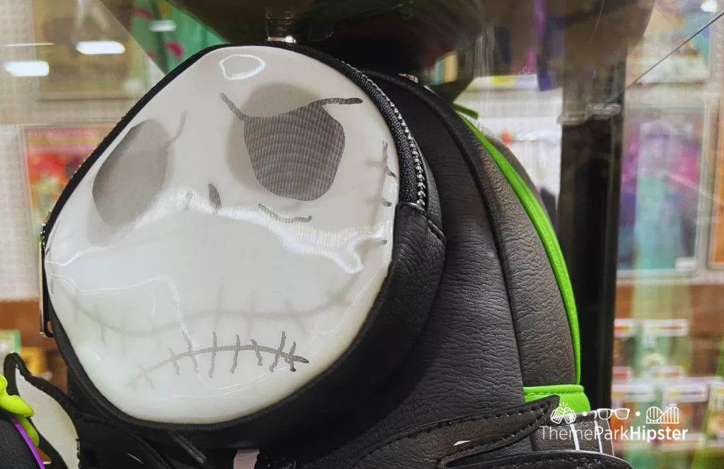 The Nightmare Before Christmas Loungefly Mini Backpack. One of the best Disney Halloween Loungefly Backpacks.