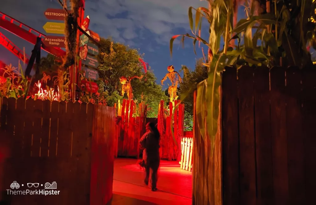 2023 Howl O Scream at Busch Gardens Tampa Bay Ravens Mill Scare Zone