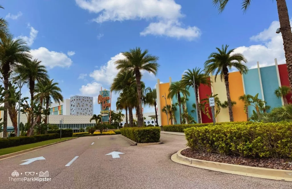 Cabana Bay Beach Resort Hotel at Universal Orlando entrance