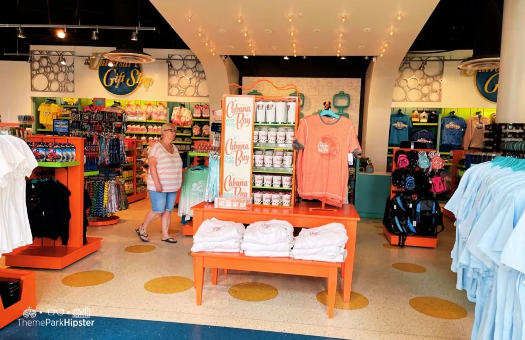 Cabana Bay Beach Resort Hotel at Universal Orlando store merchandise