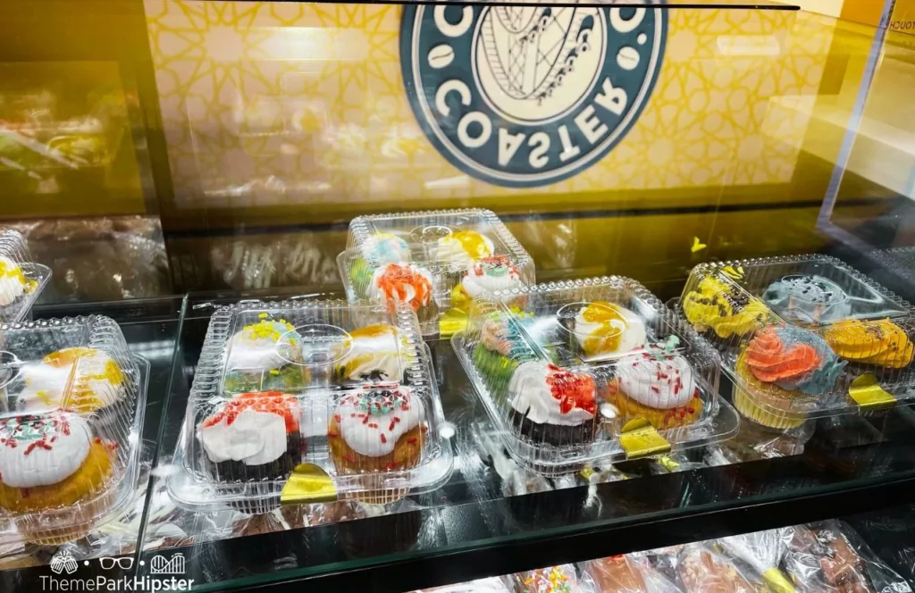 Coaster Coffee Co. cupcakes at Busch Gardens Tampa Bay All Day Dining