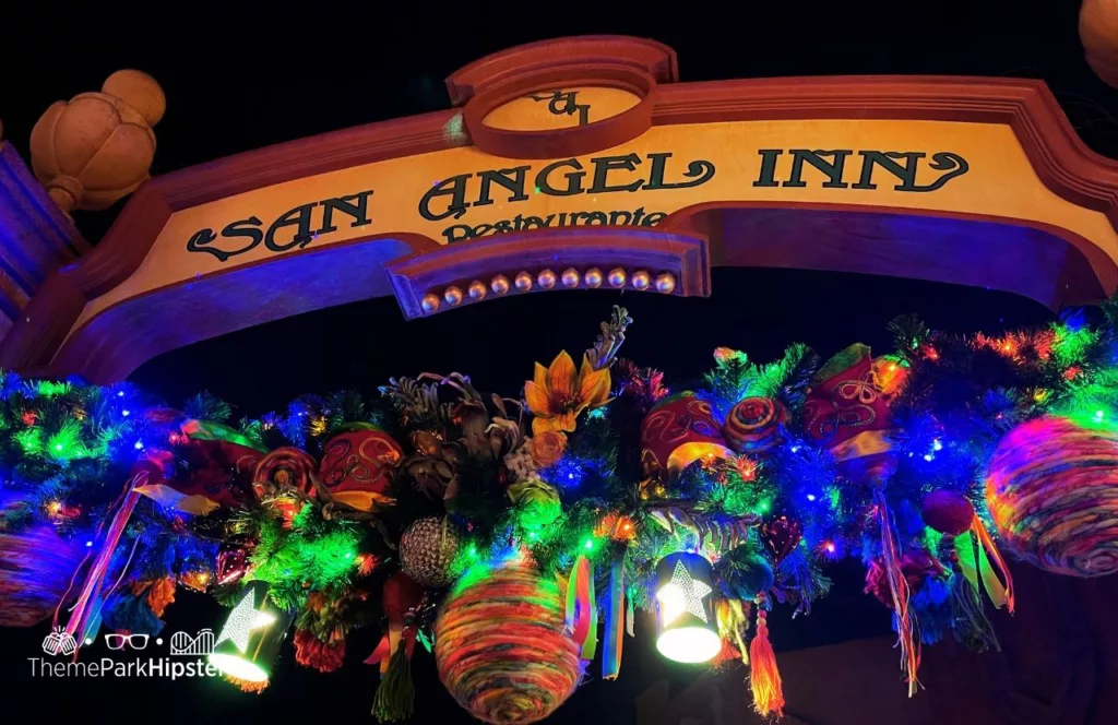 San Angel Inn Restaurant in Disney Mexico Pavilion at Epcot Mexican Restaurant.
