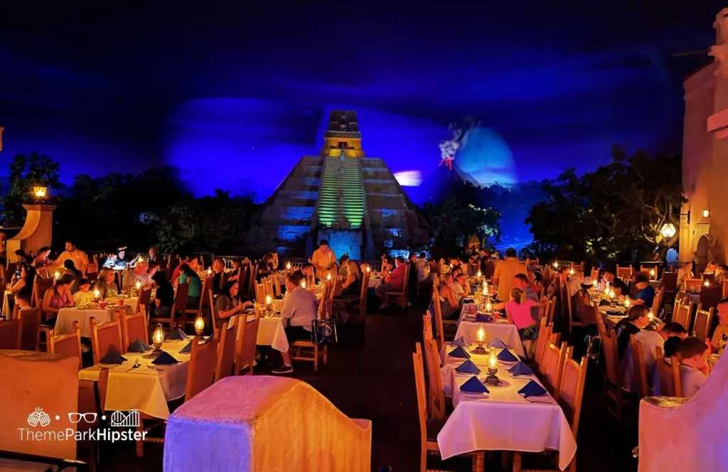 San Angel Inn Restaurant in Disney Mexico Pavilion at Epcot. One of the best things to do at Disney World for Valentine's Day. 