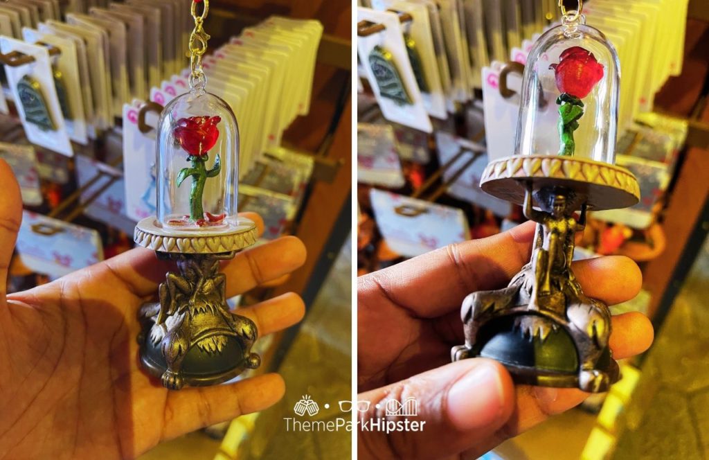 Beauty and the Beast Gaston Red Rose Ornament. One of the best Disney Christmas ornments!