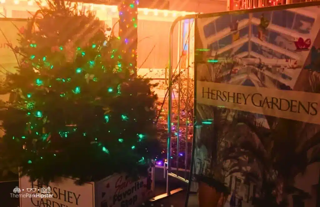 Christmas at Hersheypark Candy Lane Holiday Treeville at Hershey Gardens