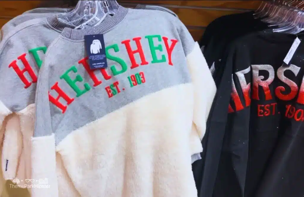 2023 Christmas at Hersheypark Candy Lane Merchandise Sweaters